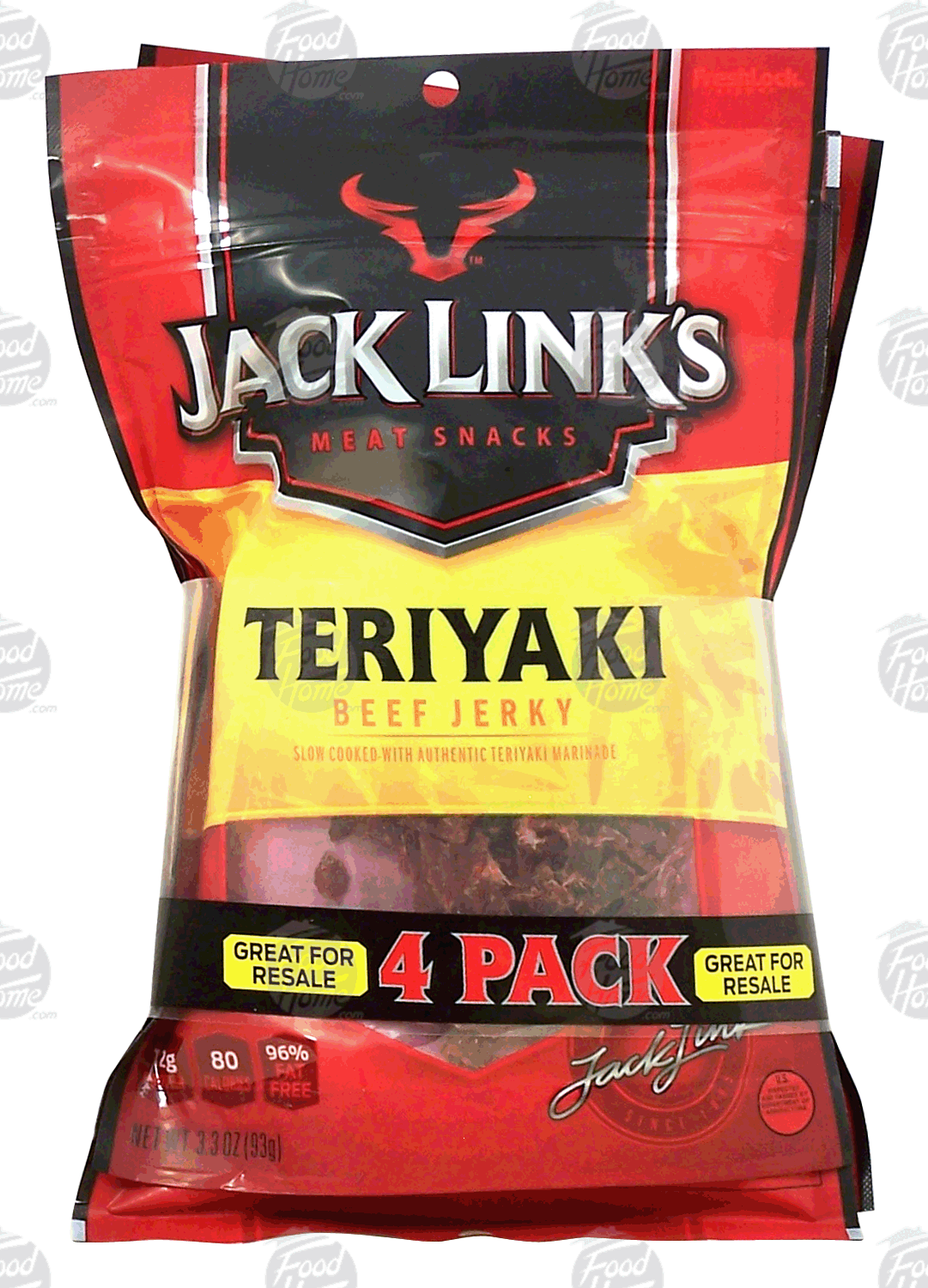 Jack Link's  teriyaki beef jerky, 3.3-oz Full-Size Picture